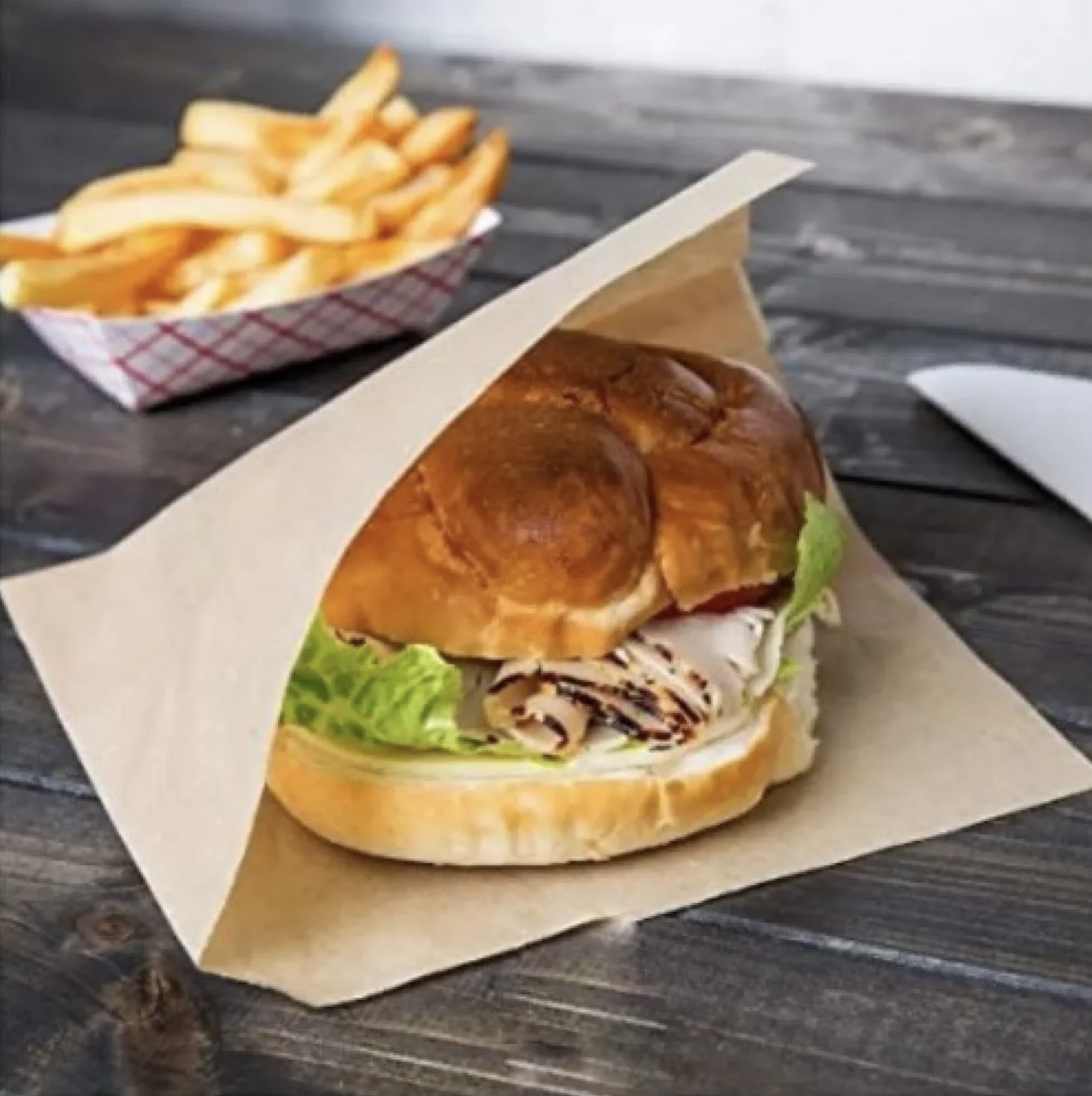 Coltar hartie natur - 8x12 cm (pt hot-dog)- 6000 buc